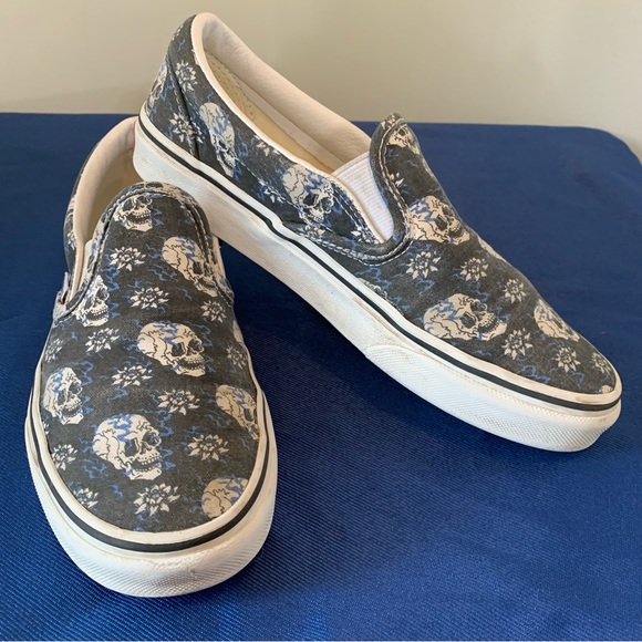 Vans Flash Skull Unisex Skate Sneakers - Picture 3 of 12